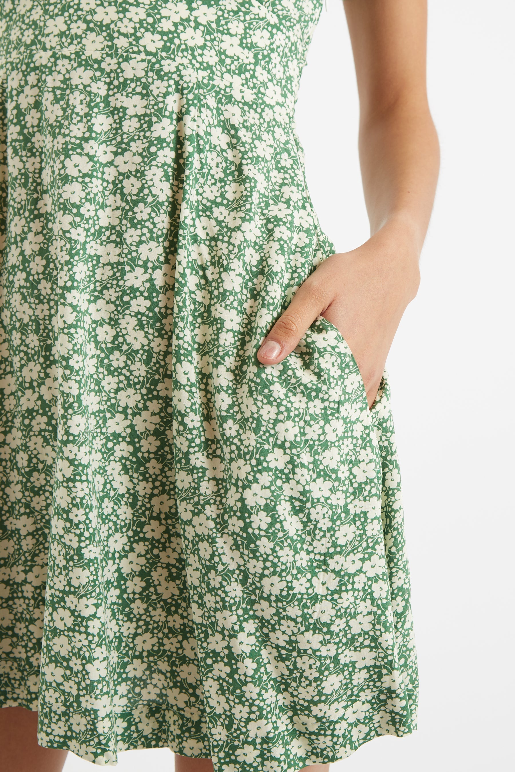 Merle Periwinkle V-Neck Mini Dress Dresses Green 8 Green / 8 Green / 10 Green / 12 Green / 14 Green / 16