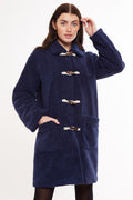 Louche Narimane Borg Duffle Coat - Navy Coats 8 Navy 8 / Navy 10 / Navy 12 / Navy 14 / Navy 16 / Navy