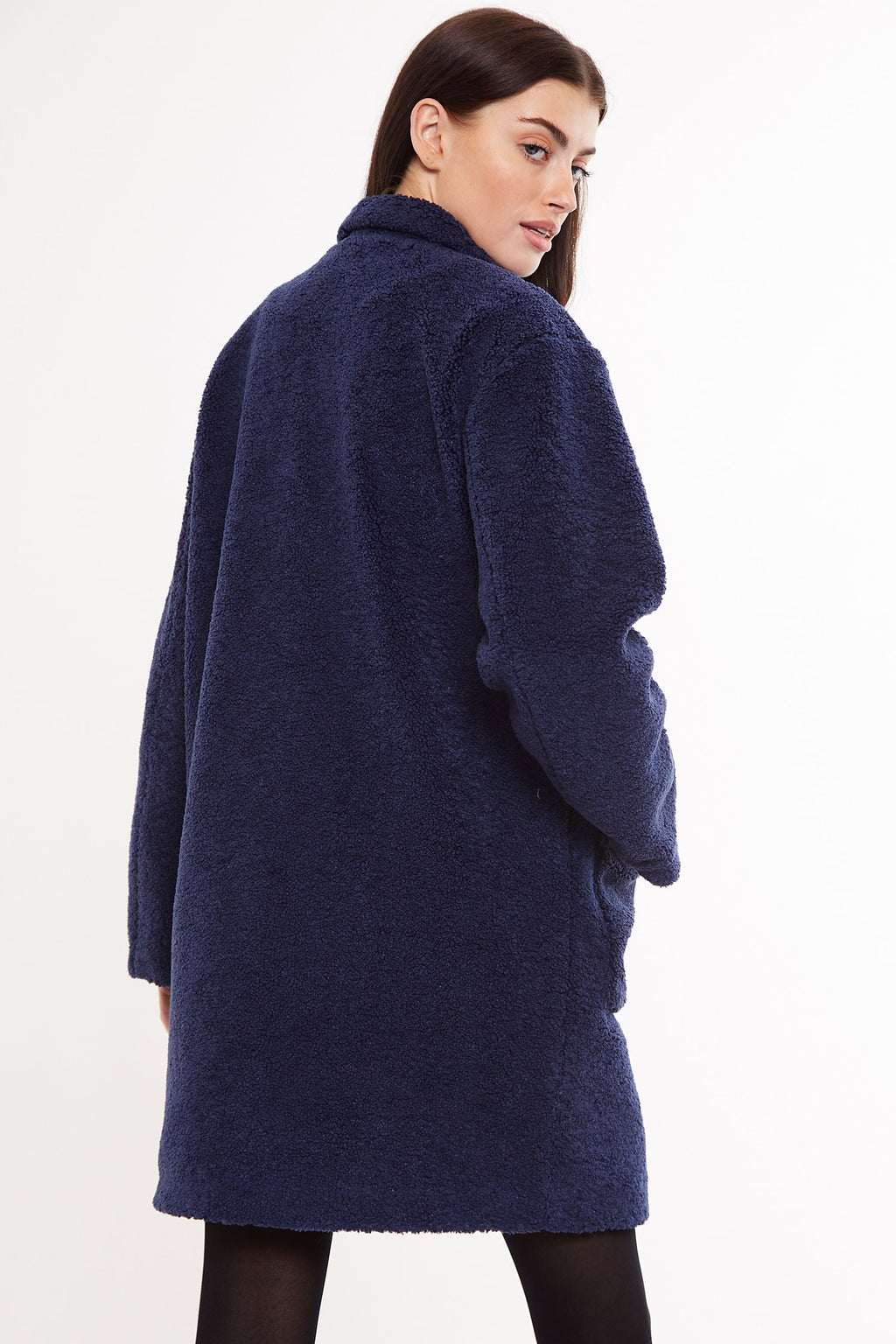 Louche Narimane Borg Duffle Coat - Navy Coats 8 Navy 8 / Navy 10 / Navy 12 / Navy 14 / Navy 16 / Navy