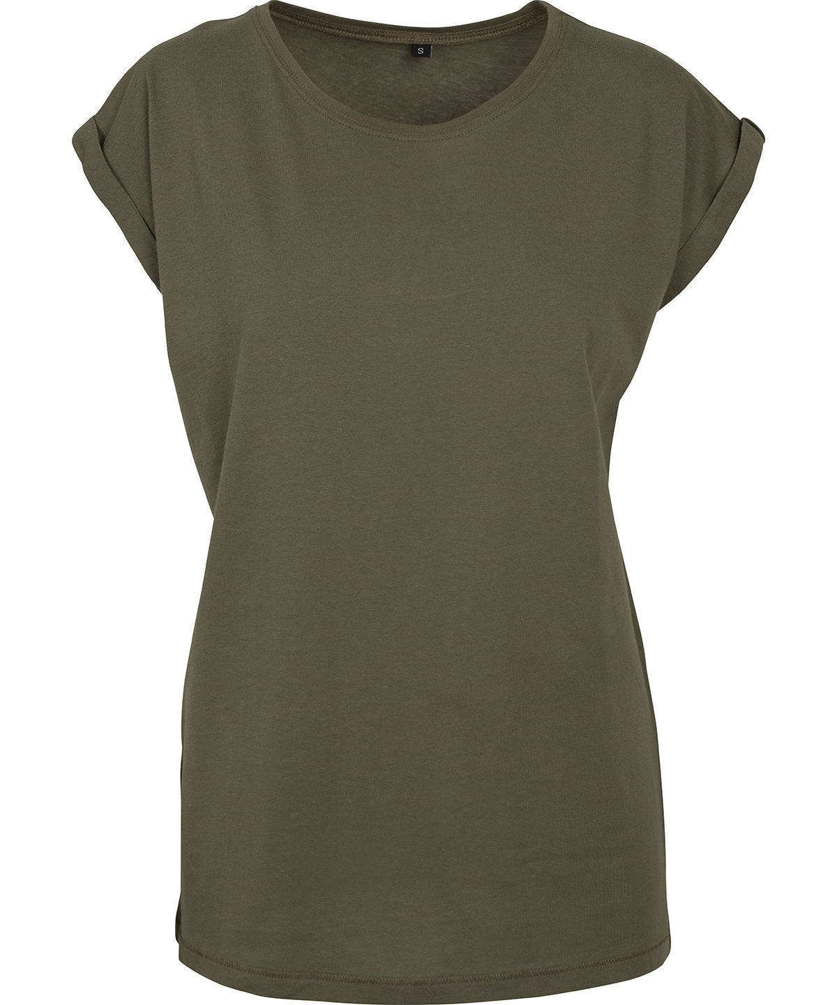 Organic Extended Shoulder T-shirt: Womens -