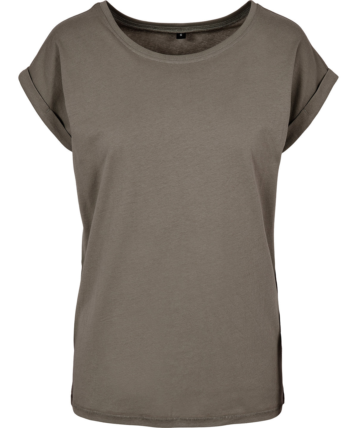 Organic Extended Shoulder T-shirt: Womens -