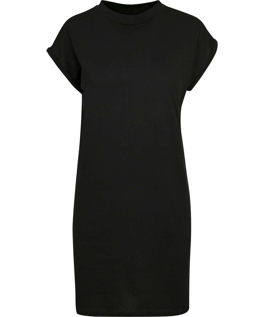 Organic Extended Shoulder T-shirt Dress: Womens -