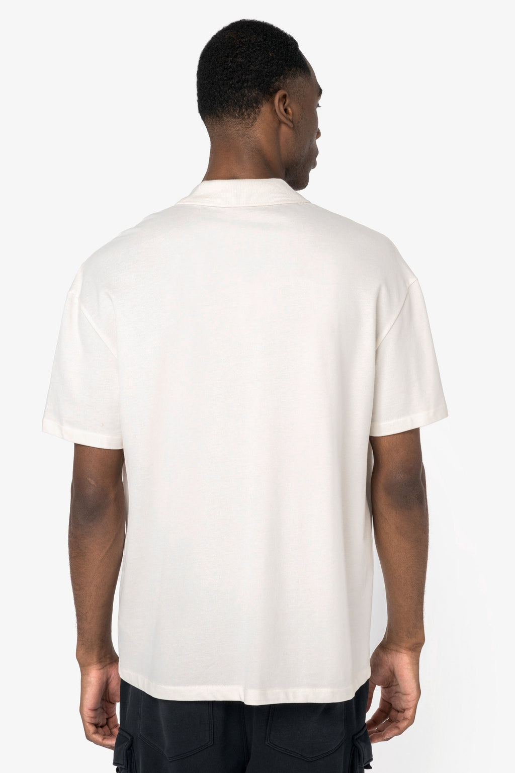 Organic Drop Shoulder Polo Shirt: Mens - - High-Quality </p>