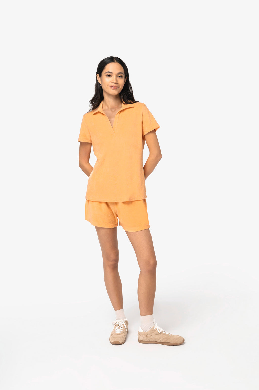 Organic Towel-feel Polo Shirt: Womens - - High-Quality </p>