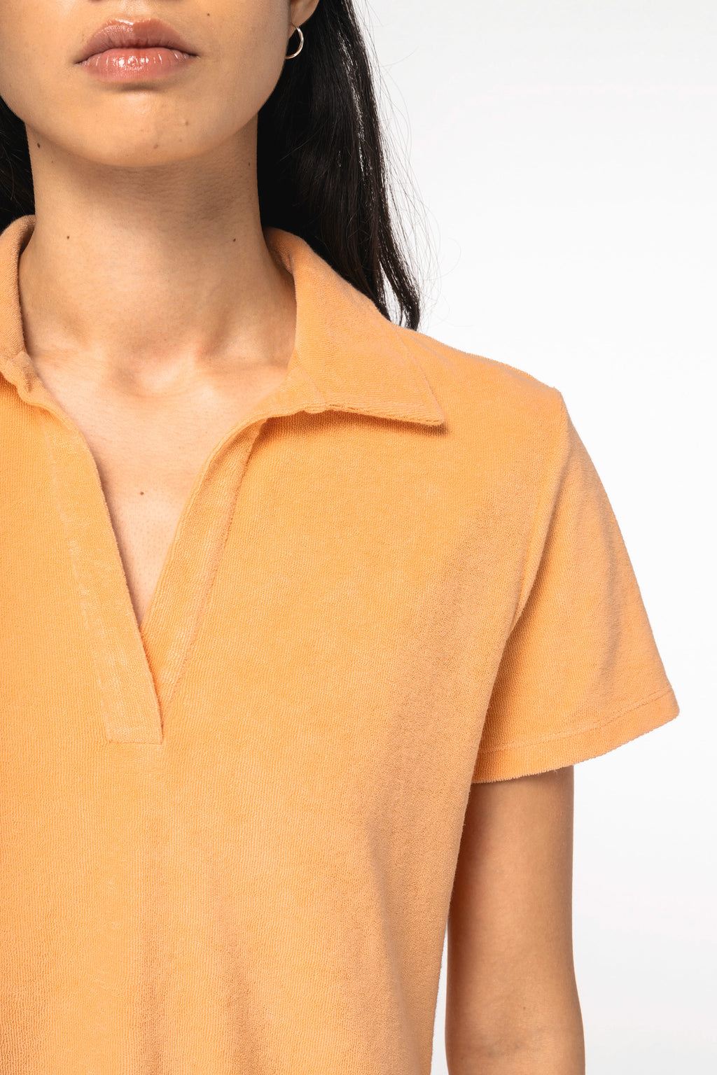 Organic Towel-feel Polo Shirt: Womens - - High-Quality </p>