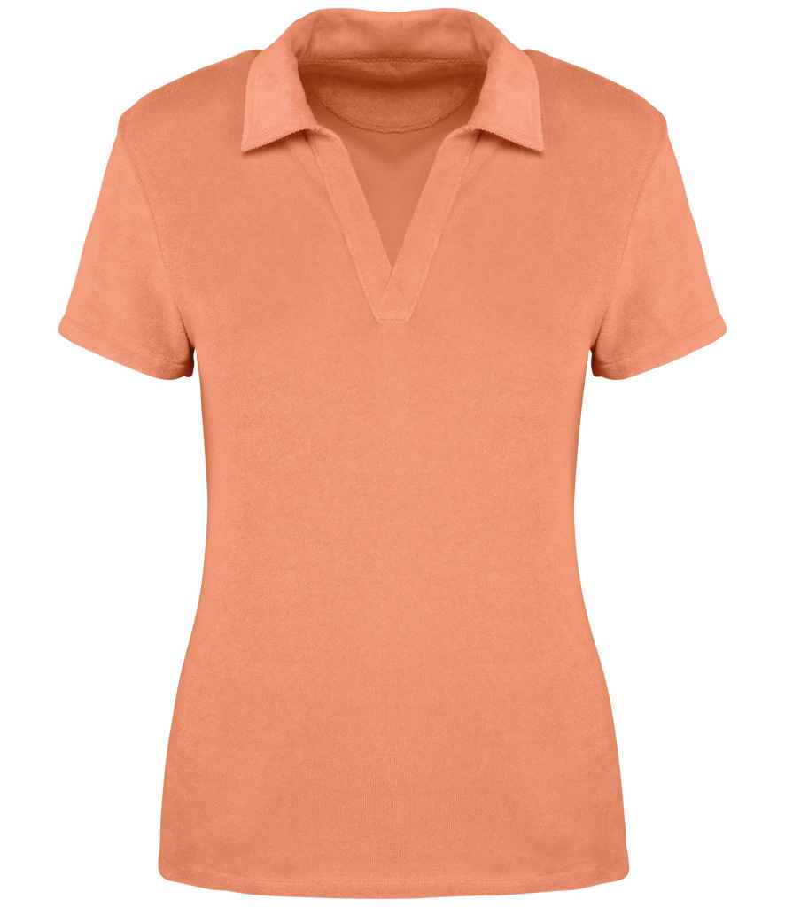 Organic Towel-feel Polo Shirt: Womens - - High-Quality </p>