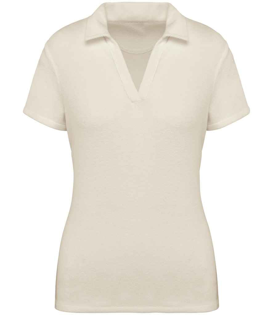 Organic Towel-feel Polo Shirt: Womens - - High-Quality </p>