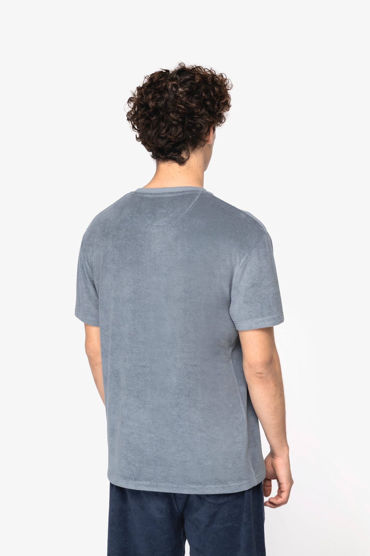 Organic Towel-feel T-shirt: Mens XS Almond Green XS / Almond Green XS / Ivory XS / Mineral Grey XS / Navy S / Almond Green S / Ivory S / Mineral Grey S / Navy M / Almond Green M / Ivory M / Mineral Grey M / Navy L / Almond Green L / Ivory L / Mineral Grey L / Navy XL / Almond Green XL / Ivory XL / Mineral Grey XL / Navy XXL / Almond Green XXL / Ivory XXL / Mineral Grey XXL / Navy 3XL / Almond Green 3XL / Ivory 3XL / Mineral Grey 3XL / Navy