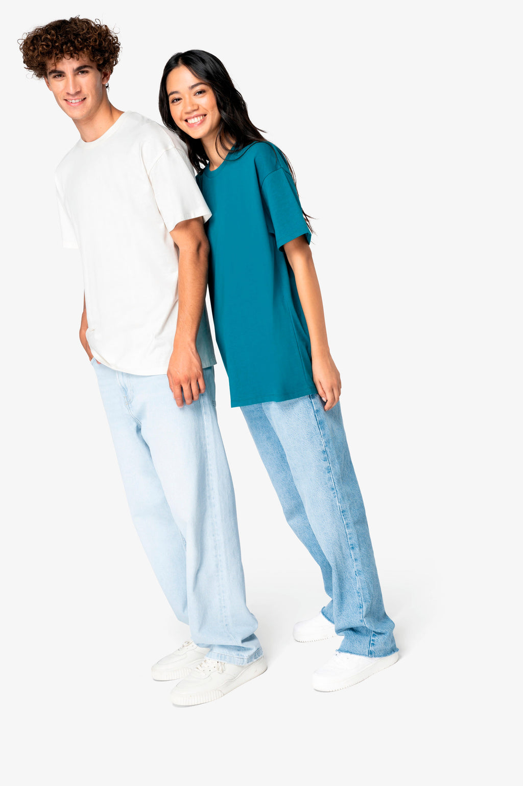 Organic Dropped Shoulder T-shirt: Unisex - Clearance