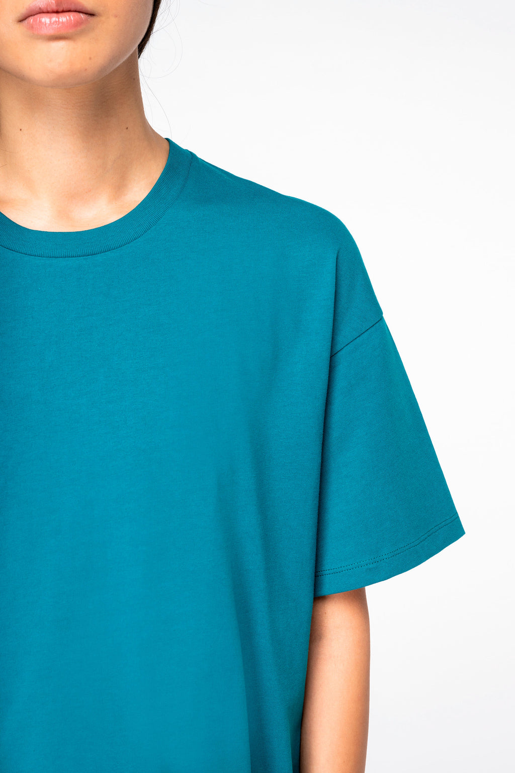 Organic Dropped Shoulder T-shirt: Unisex - Clearance