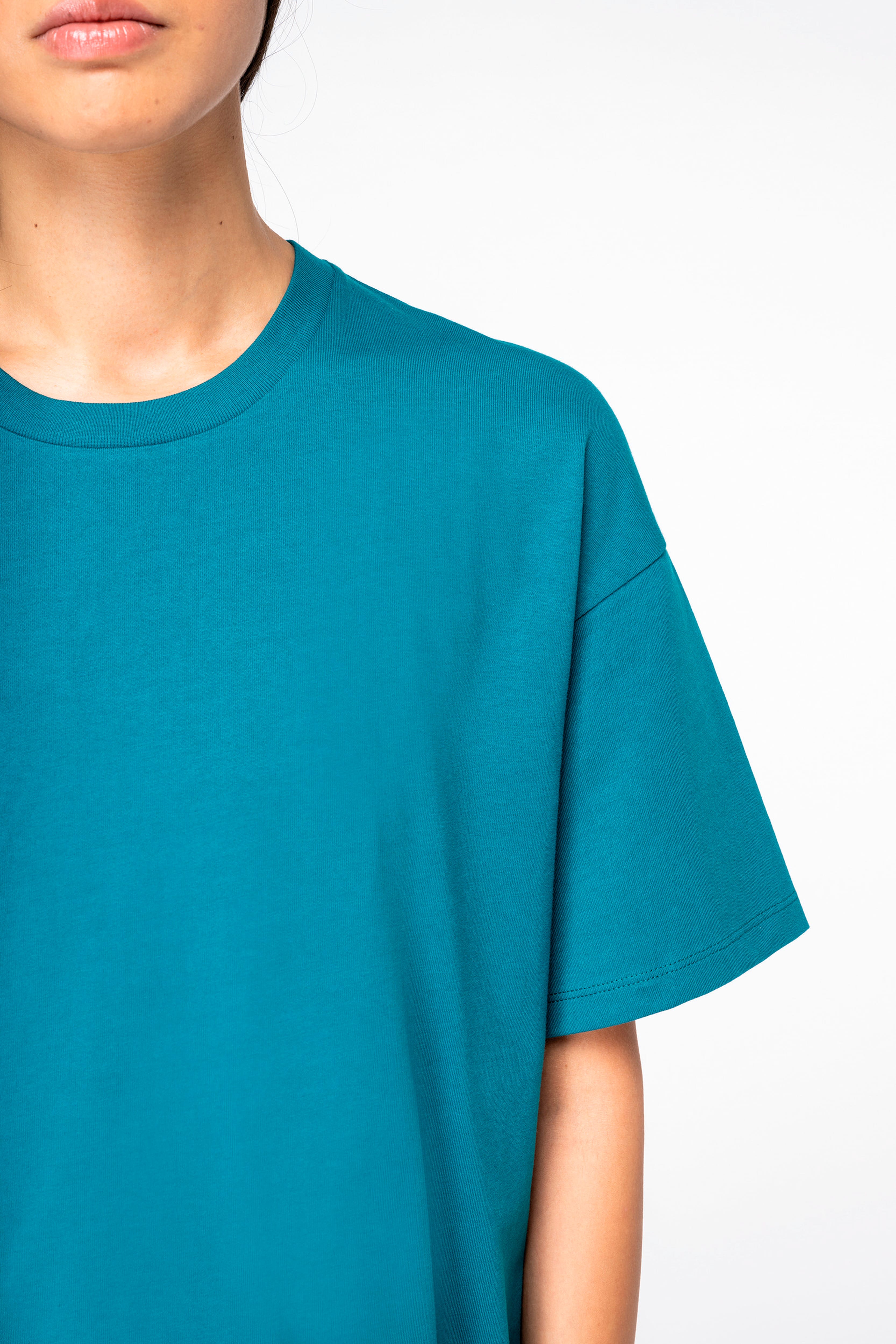 Organic Dropped Shoulder T-shirt: Unisex - Clearance