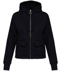 Organic Full Zip Hooded Sweatshirt: Womens - - High-Quality </p>