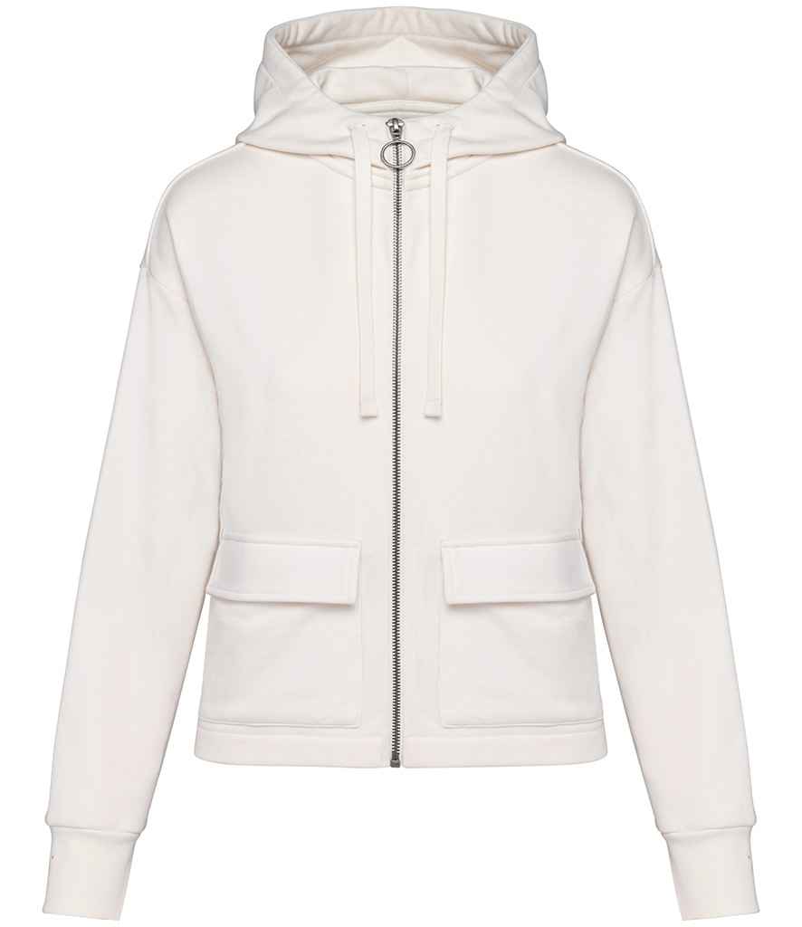Organic Full Zip Hooded Sweatshirt: Womens - - High-Quality </p>