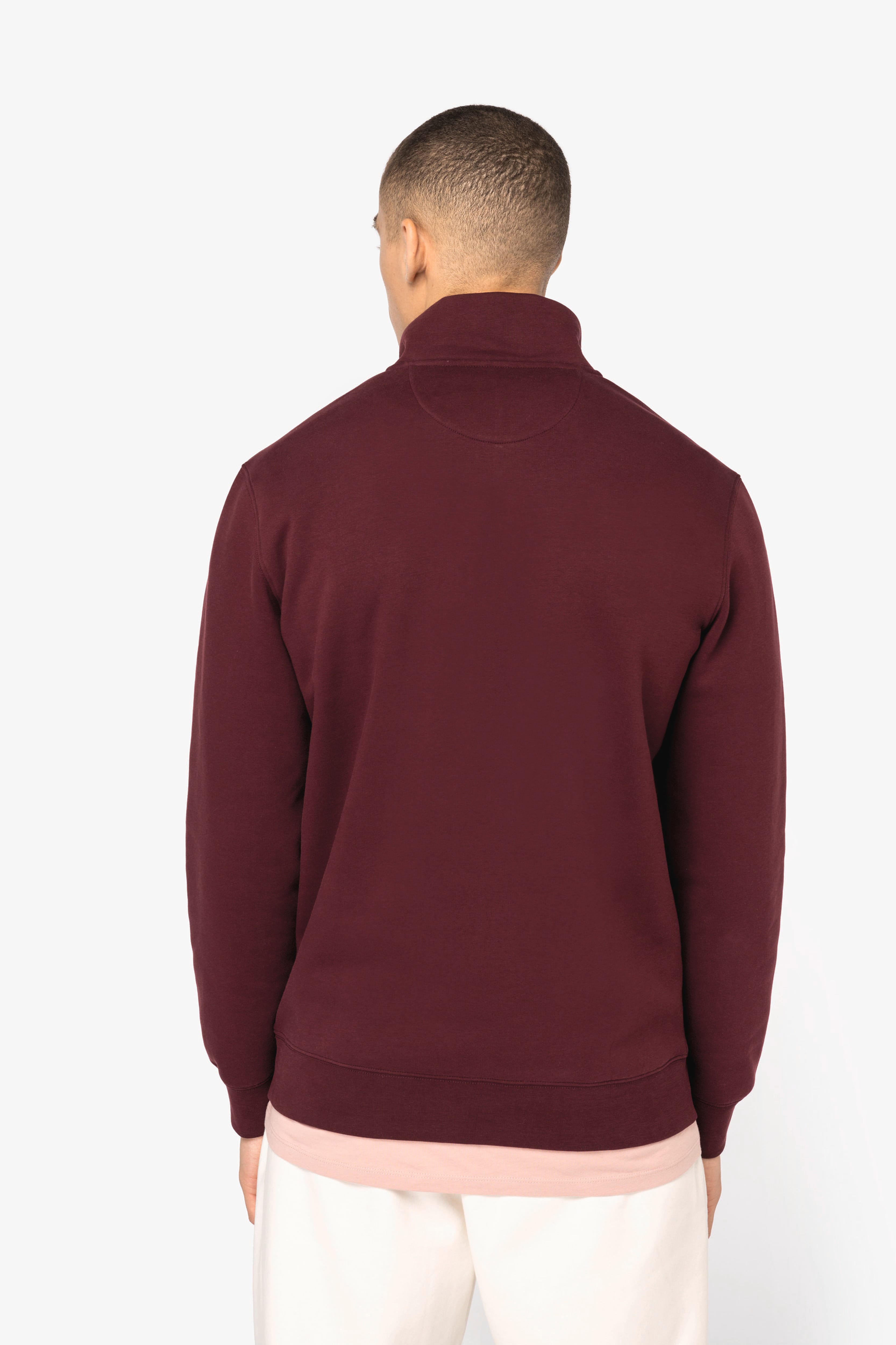 Organic Quarter Zip Sweatshirt: Mens - - High-Quality </p>