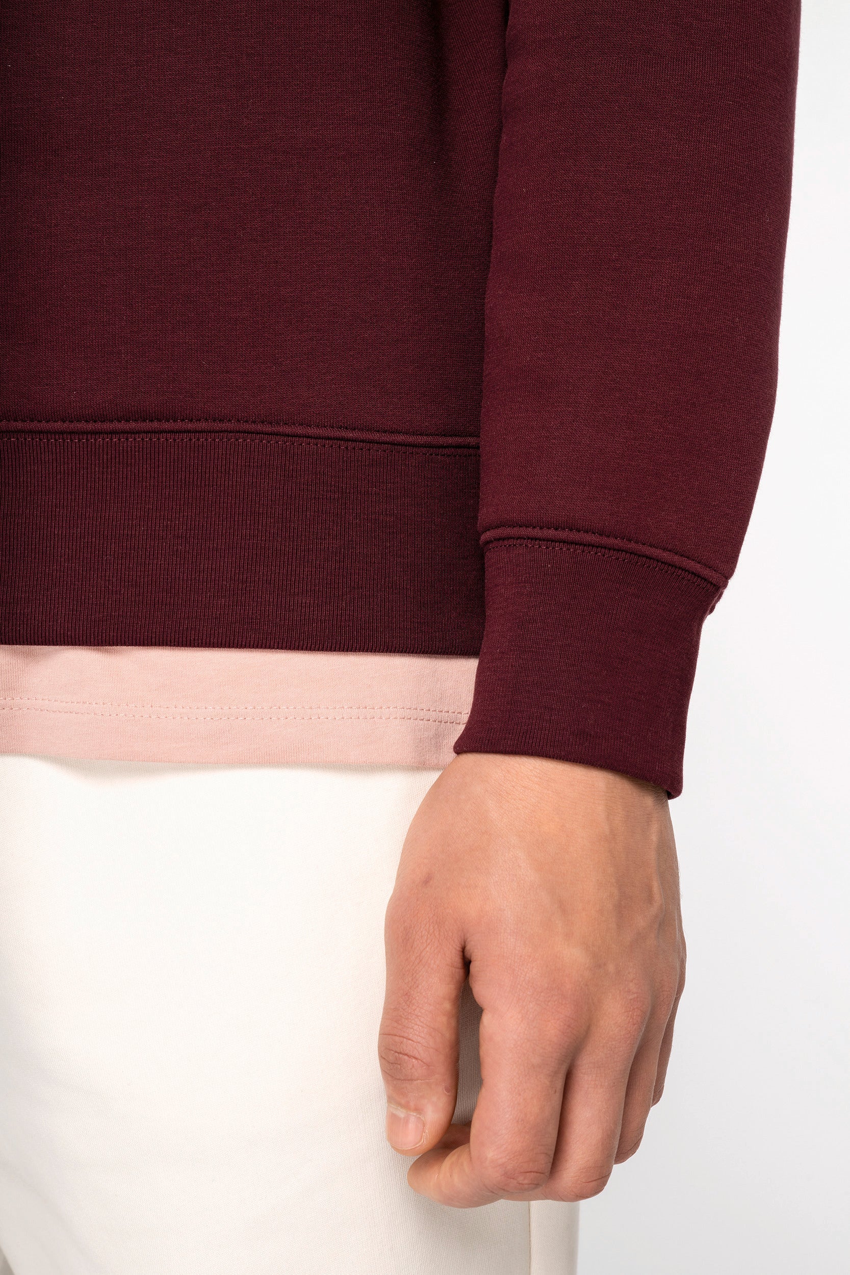 Organic Quarter Zip Sweatshirt: Mens - - High-Quality </p>