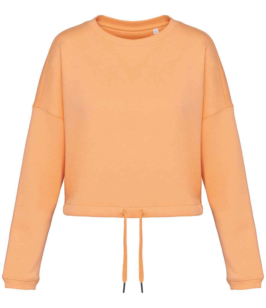 Organic Oversized Cropped Sweatshirt: Womens - - High-Quality </p>