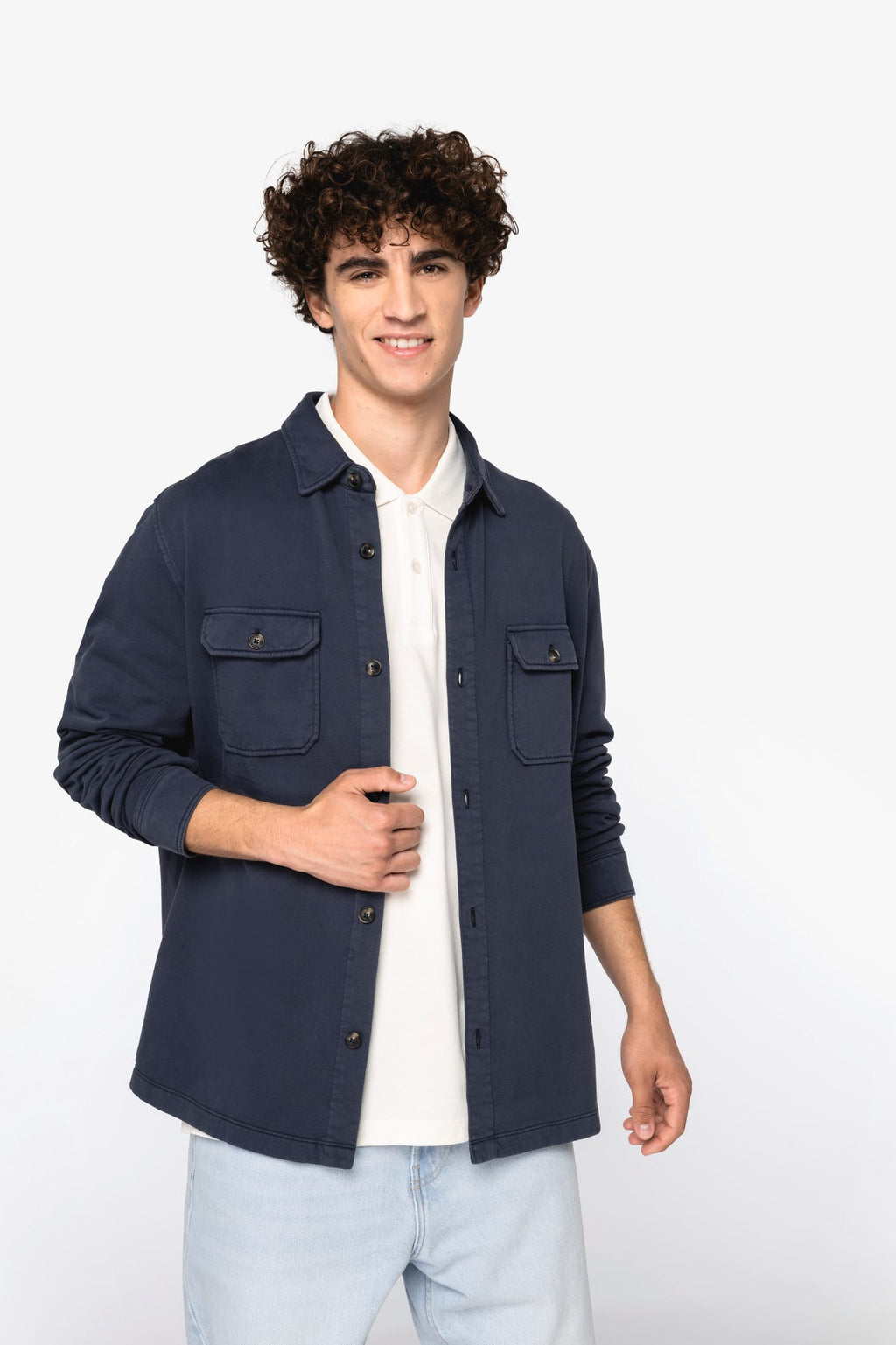 Organic Faded Overshirt: Mens S Washed Black S / Washed Black S / Washed Navy S / Washed Organic Khaki M / Washed Black M / Washed Navy M / Washed Organic Khaki L / Washed Black L / Washed Navy L / Washed Organic Khaki XL / Washed Black XL / Washed Navy XL / Washed Organic Khaki XXL / Washed Black XXL / Washed Navy XXL / Washed Organic Khaki 3XL / Washed Black 3XL / Washed Navy 3XL / Washed Organic Khaki