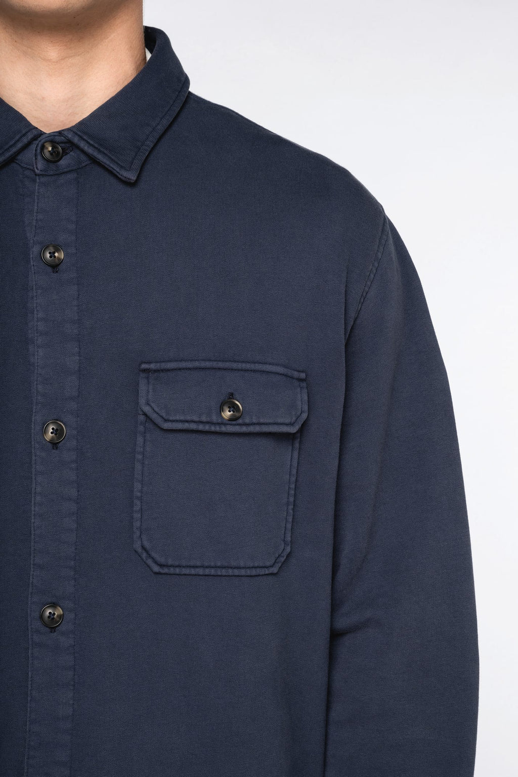 Organic Faded Overshirt: Mens S Washed Black S / Washed Black S / Washed Navy S / Washed Organic Khaki M / Washed Black M / Washed Navy M / Washed Organic Khaki L / Washed Black L / Washed Navy L / Washed Organic Khaki XL / Washed Black XL / Washed Navy XL / Washed Organic Khaki XXL / Washed Black XXL / Washed Navy XXL / Washed Organic Khaki 3XL / Washed Black 3XL / Washed Navy 3XL / Washed Organic Khaki