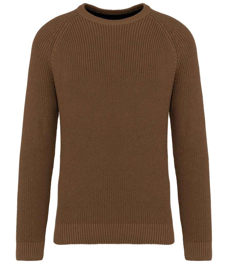 Organic & Recycled Polyester Chunky Knit Sweatshirt S Black S / Black S / Navy S / Toffee S / Organic Khaki M / Black M / Navy M / Toffee M / Organic Khaki L / Black L / Navy L / Toffee L / Organic Khaki XL / Black XL / Navy XL / Toffee XL / Organic Khaki 2XL / Black 2XL / Navy 2XL / Toffee 2XL / Organic Khaki 3XL / Black 3XL / Navy 3XL / Toffee 3XL / Organic Khaki