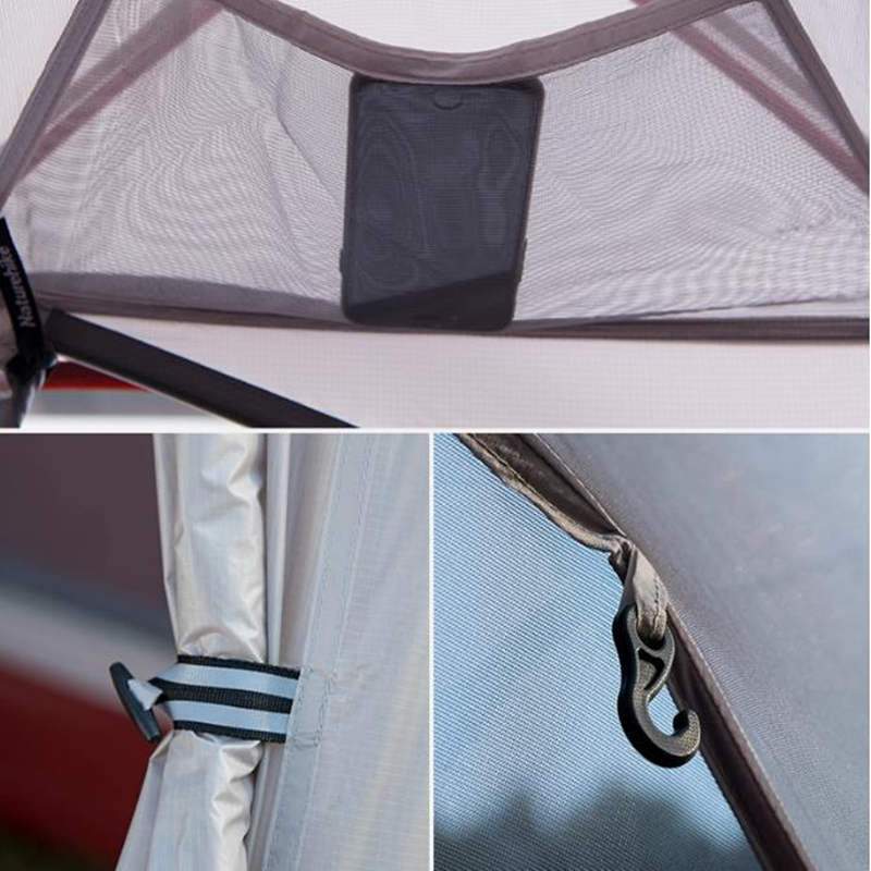 Naturehike Outdoor Camping CloudUp Tent 201T Green with Mat Default Title Default Title