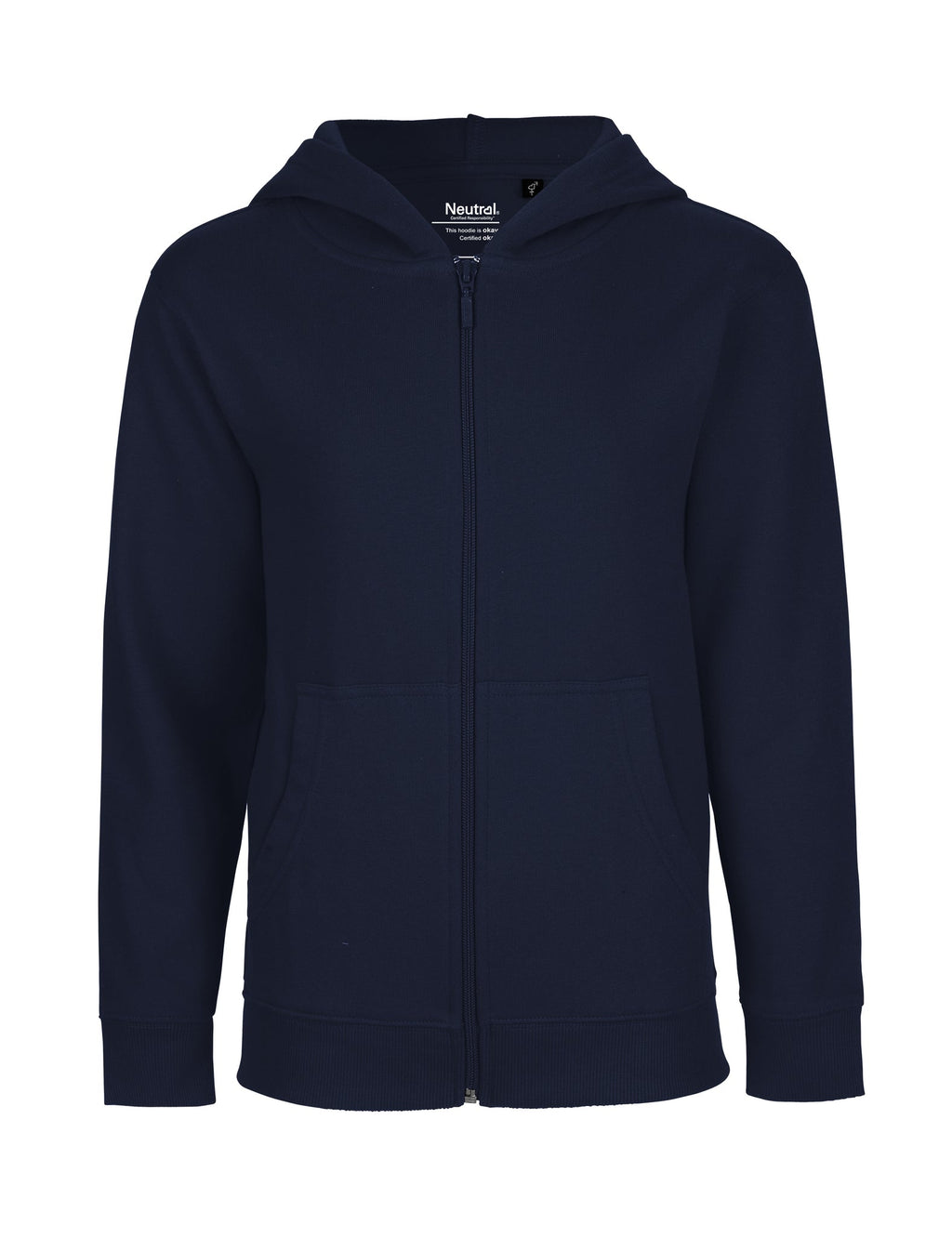 Fairtrade Organic Kids Zipped Hoodie - - High-Quality </p>