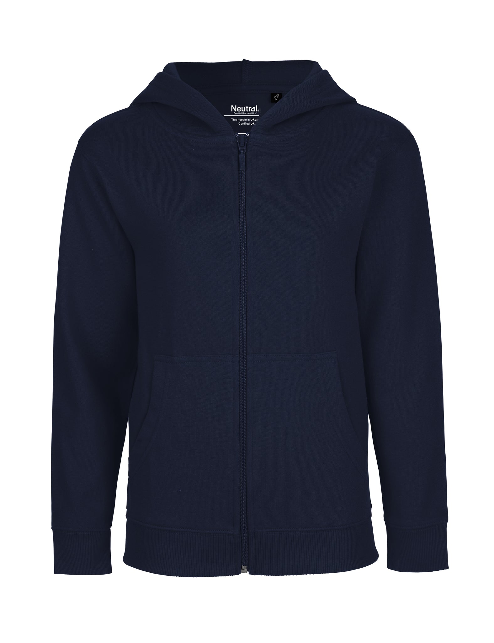 Fairtrade Organic Kids Zipped Hoodie - - High-Quality </p>