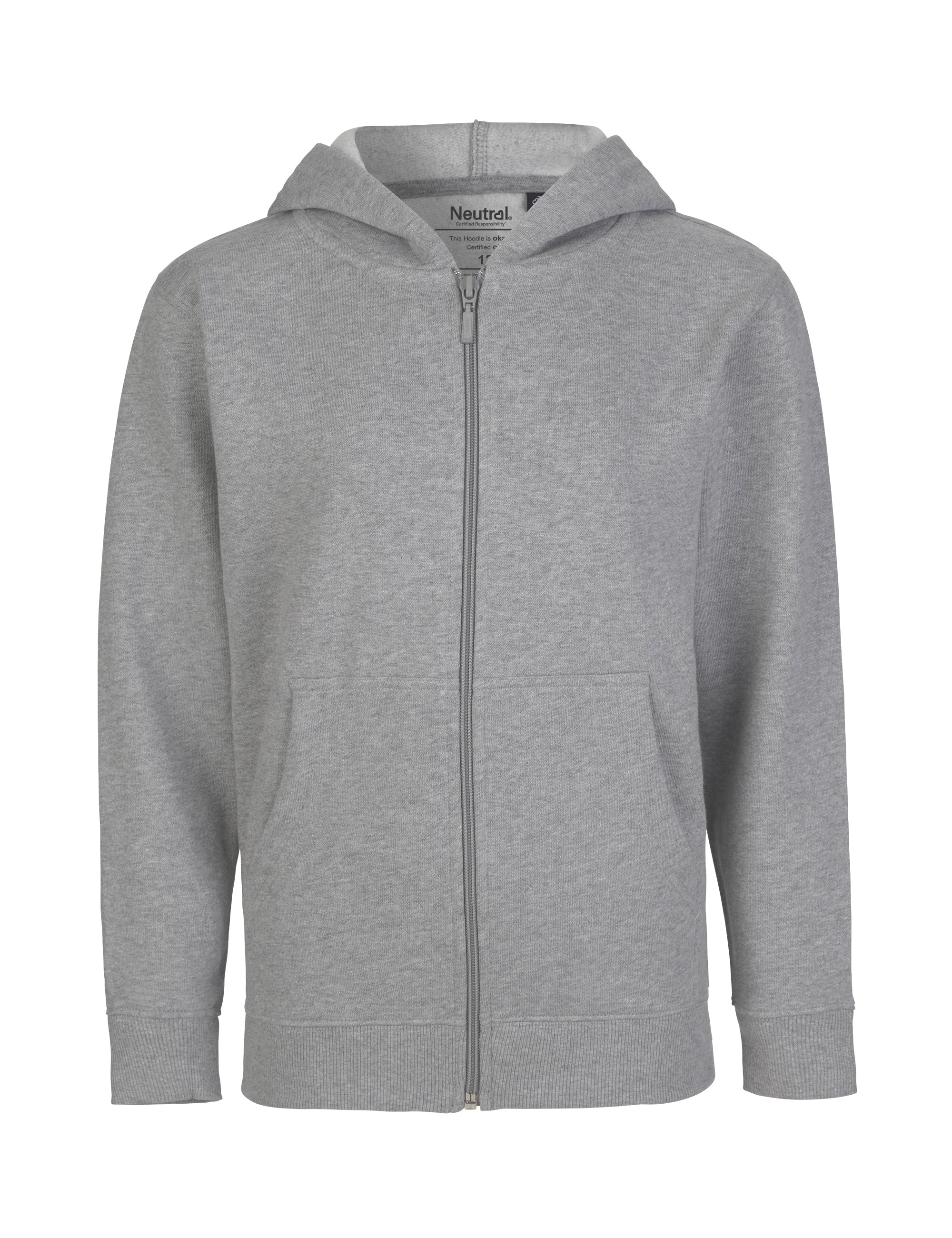 Fairtrade Organic Kids Zipped Hoodie - - High-Quality </p>