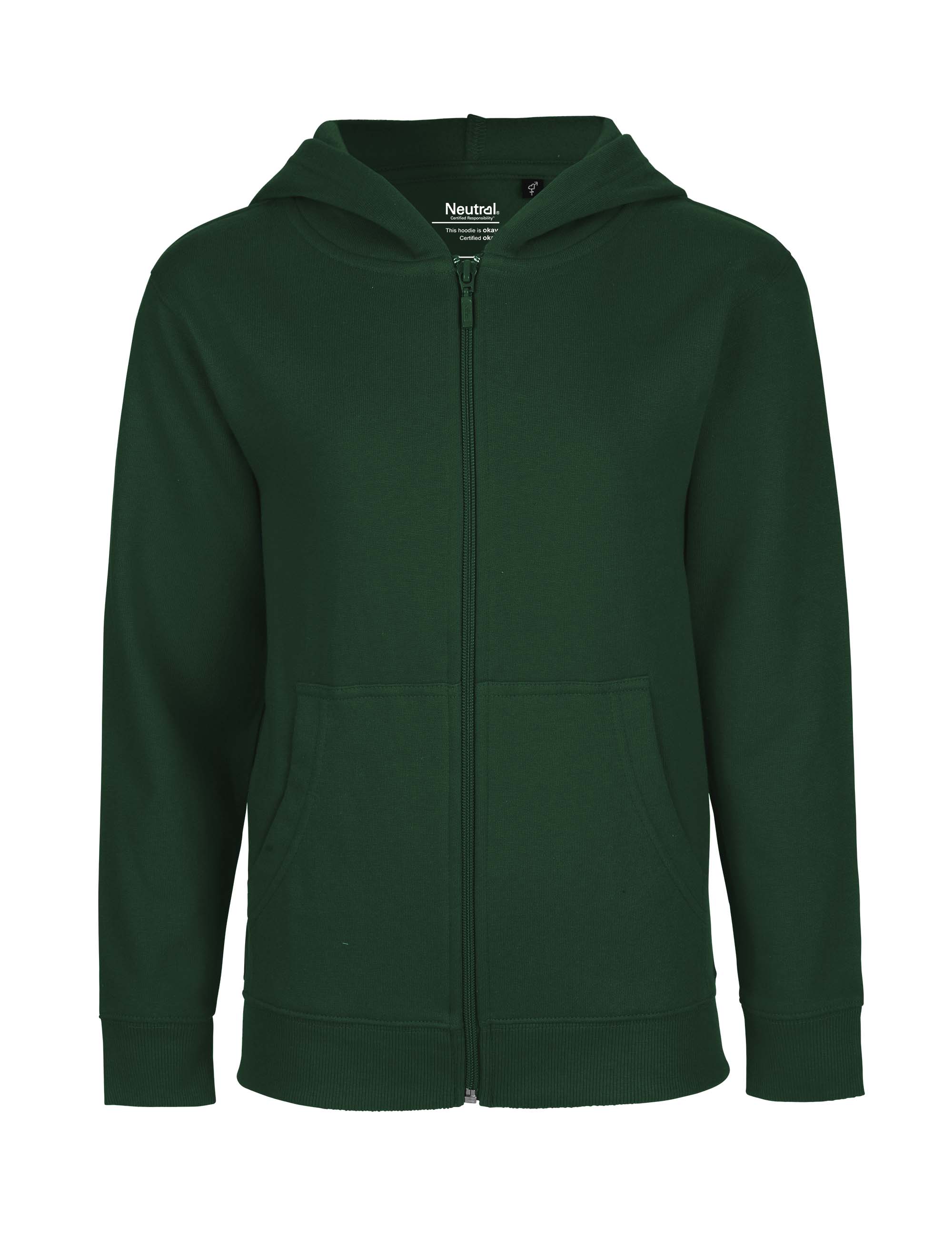Fairtrade Organic Kids Zipped Hoodie - - High-Quality </p>