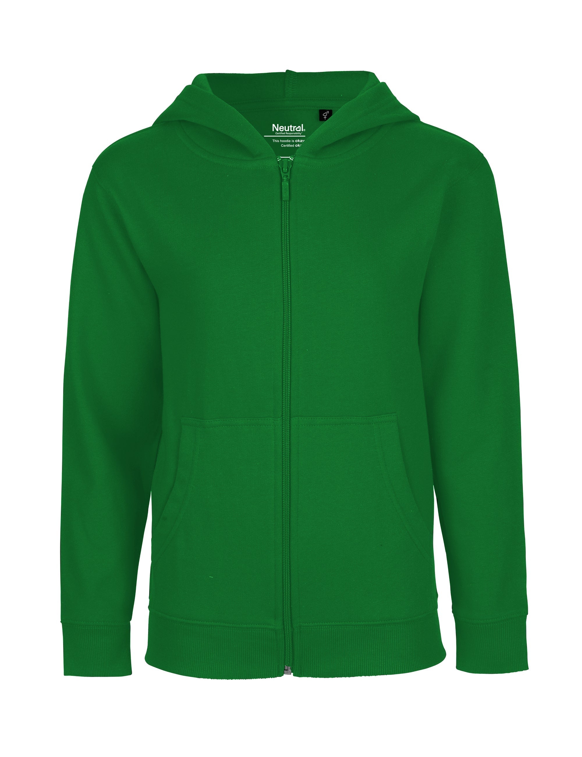 Fairtrade Organic Kids Zipped Hoodie - - High-Quality </p>