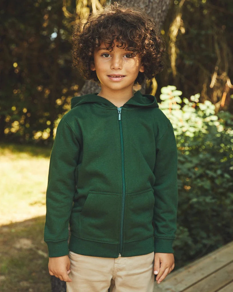 Fairtrade Organic Kids Zipped Hoodie - - High-Quality </p>