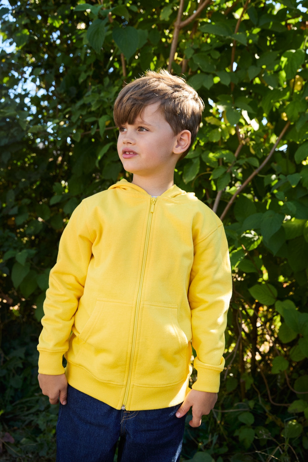 Fairtrade Organic Kids Zipped Hoodie - - High-Quality </p>