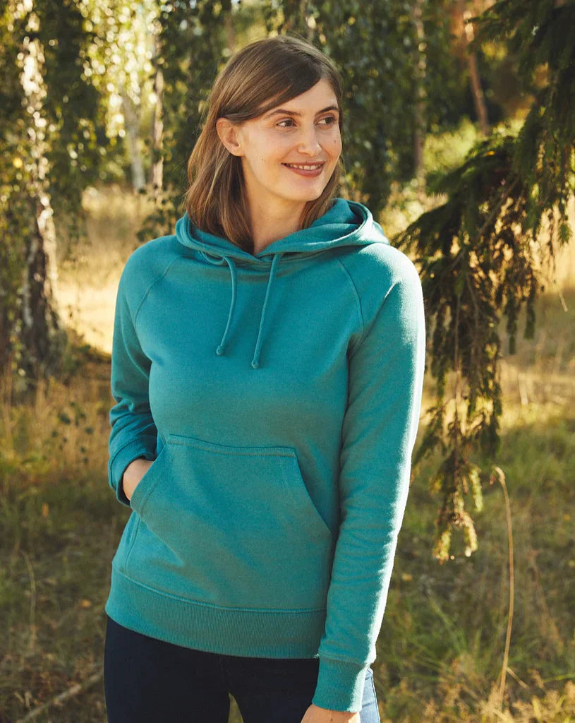 Fairtrade Organic Hoodie: Womens - - High-Quality </p>