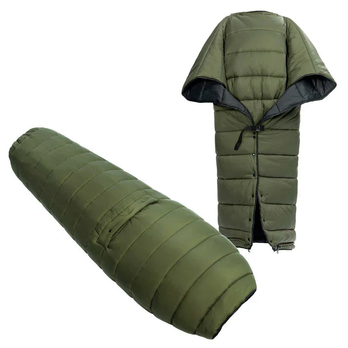 Onewind Hammock Topquilt Poncho (2 °C - 10 °C) - Large Green Green Blue