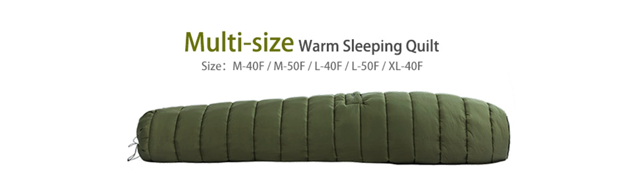 Onewind Hammock Topquilt Poncho (2 °C - 10 °C) - Large Green Green Blue