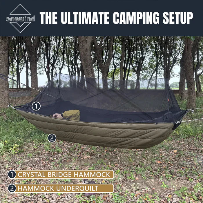 Onewind Outdoors Underquilt for Crystal Bridge Hammock Default Title Default Title