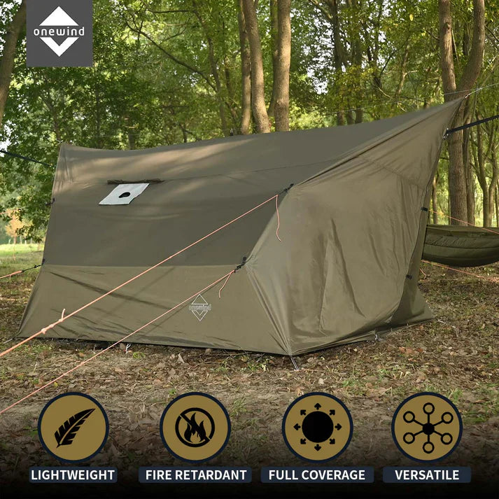 Onewind Penumbra Hot Tent Tarp - Forest Green Default Title Default Title