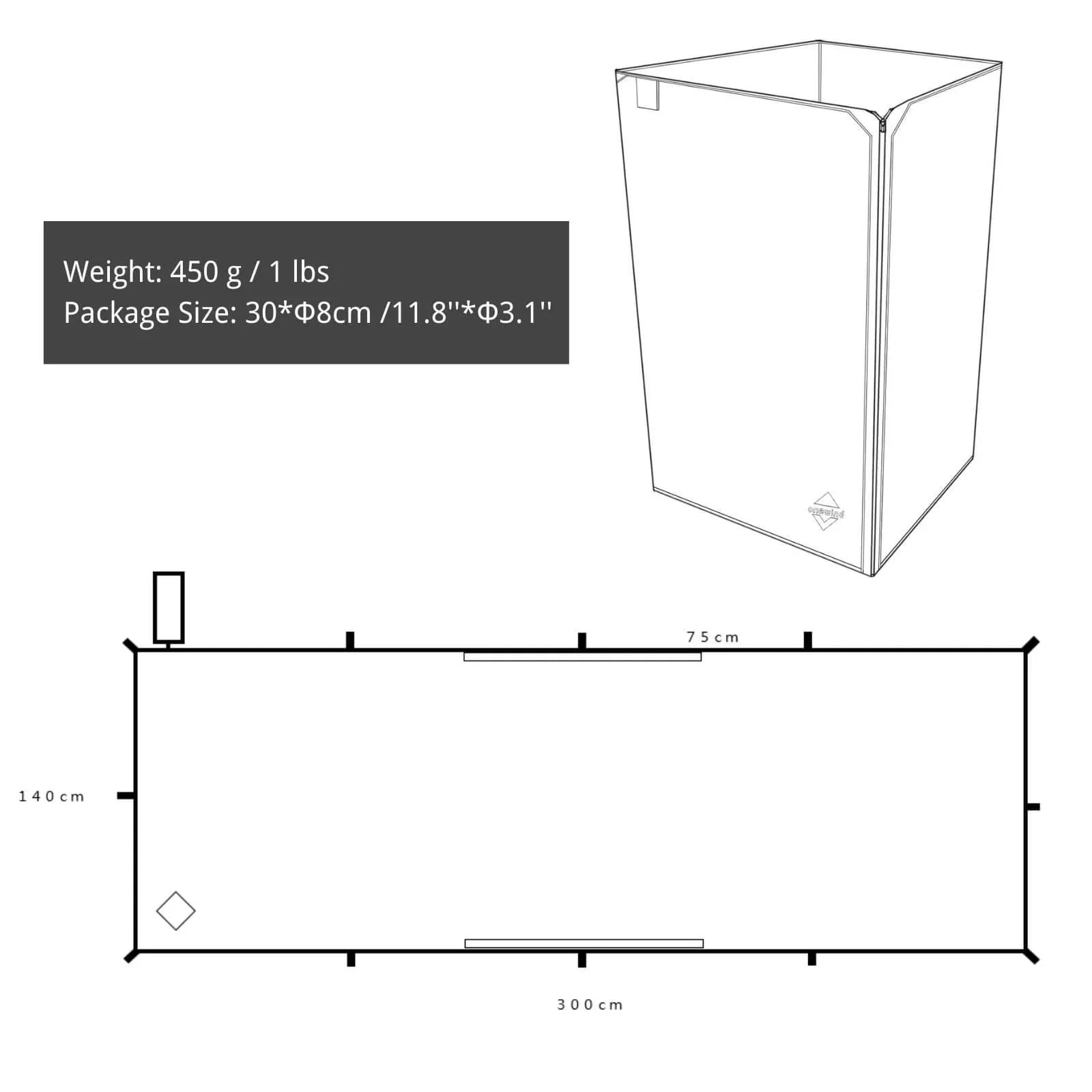 Onewind Portable Privacy Shower Tent Default Title Default Title