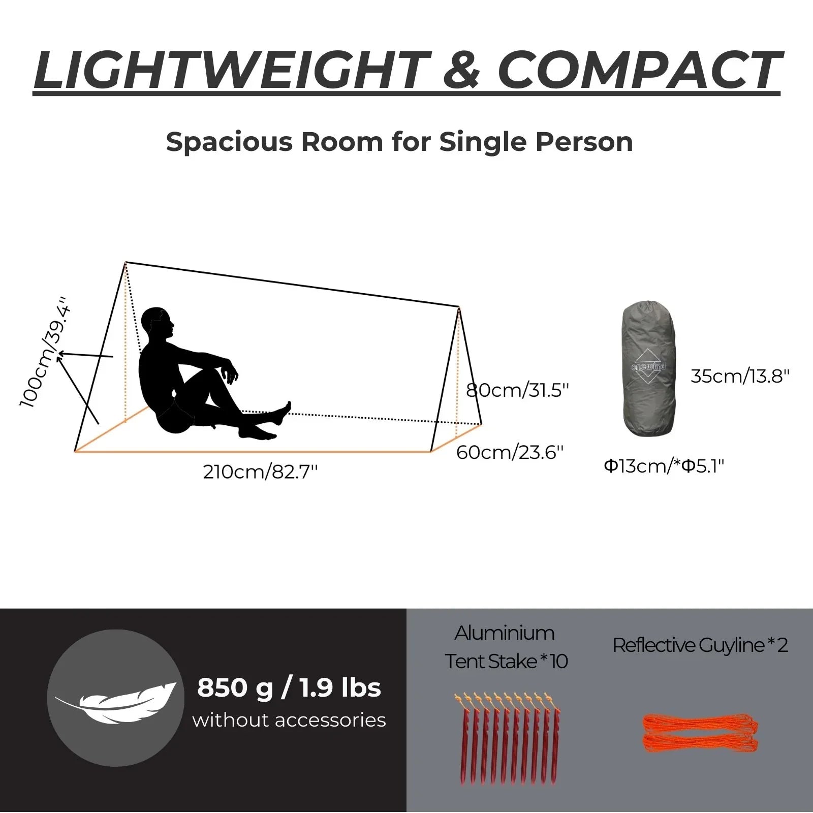Onewind SoloVent Bivvy Tent Default Title Default Title