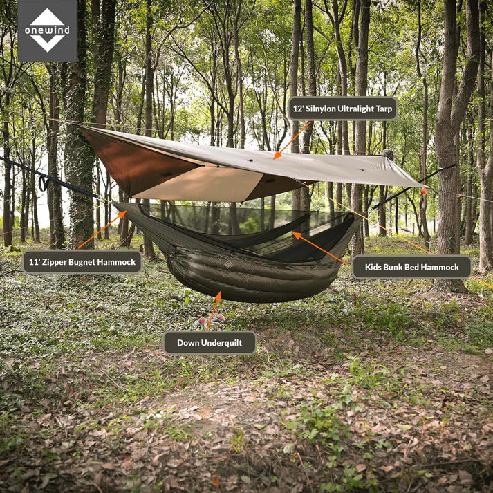 Onewind Solstice Hammock Down Underquilt -6°C - 5°C Default Title Default Title