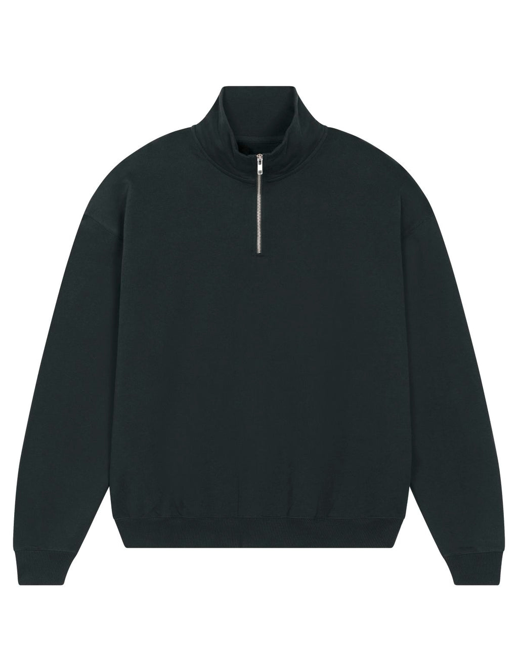 Organic Boxy Quarter Zip Sweatshirt: Unisex - - High-Quality </p>