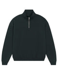 Organic Boxy Quarter Zip Sweatshirt: Unisex - - High-Quality </p>