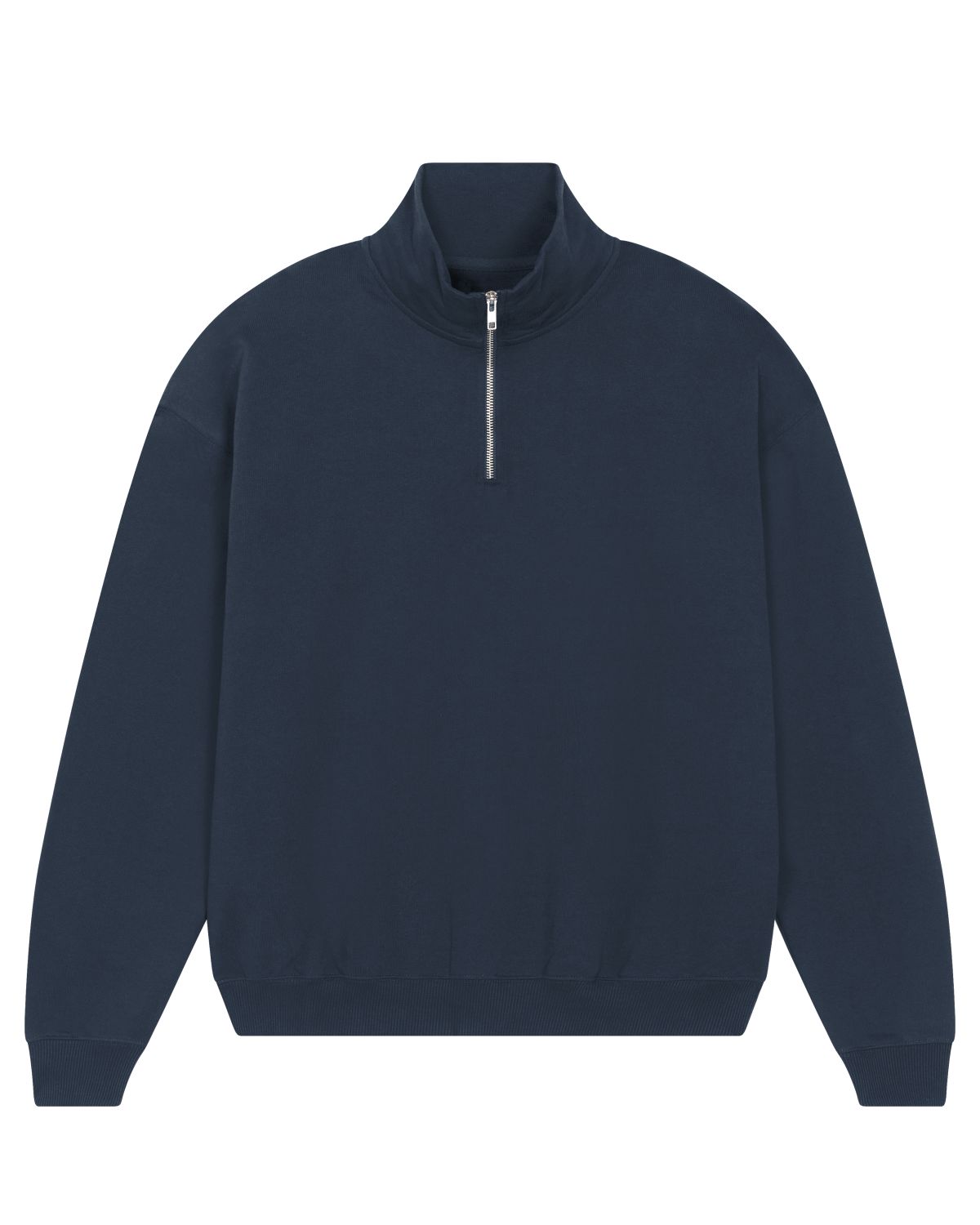 Organic Boxy Quarter Zip Sweatshirt: Unisex - - High-Quality </p>
