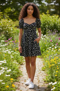 Luiza Daisy Drop Mini Dress Dresses 8 Navy 8 / Navy 10 / Navy 12 / Navy 14 / Navy 16 / Navy