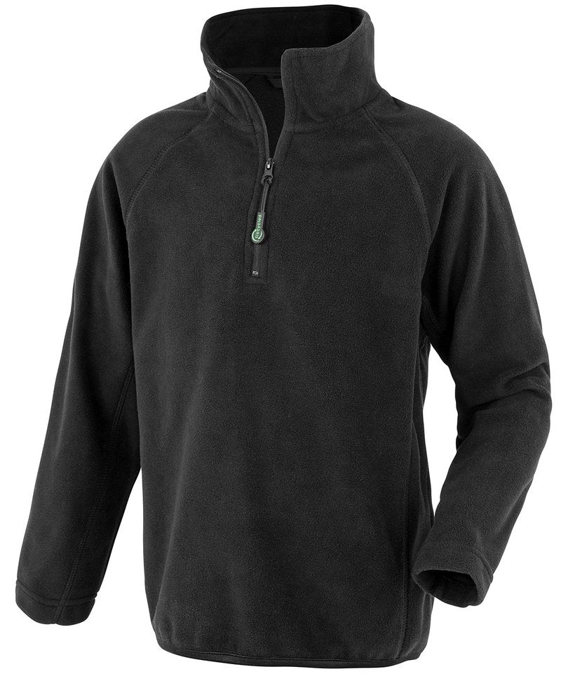 Recycled Polyester Kids Microfleece XS Black XS / Black XS / Grey XS / Navy S / Black S / Grey S / Navy M / Black M / Grey M / Navy L / Black L / Grey L / Navy XL / Black XL / Grey XL / Navy