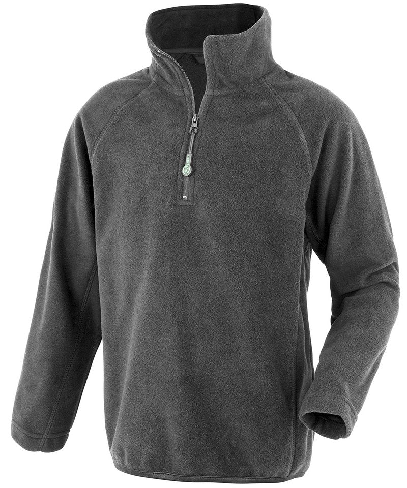Recycled Polyester Kids Microfleece XS Black XS / Black XS / Grey XS / Navy S / Black S / Grey S / Navy M / Black M / Grey M / Navy L / Black L / Grey L / Navy XL / Black XL / Grey XL / Navy