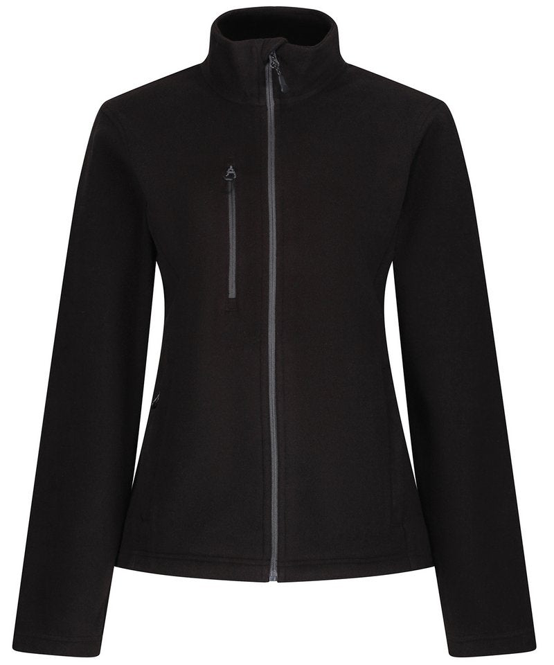 Womens Honestly Made Recycled Full Zip Fleece Wom 10 Black Wom 10 / Black Wom 12 / Black Wom 14 / Black Wom 16 / Black Wom 18 / Black Wom 20 / Black Wom 10 / Navy Wom 12 / Navy Wom 14 / Navy Wom 16 / Navy Wom 18 / Navy Wom 20 / Navy