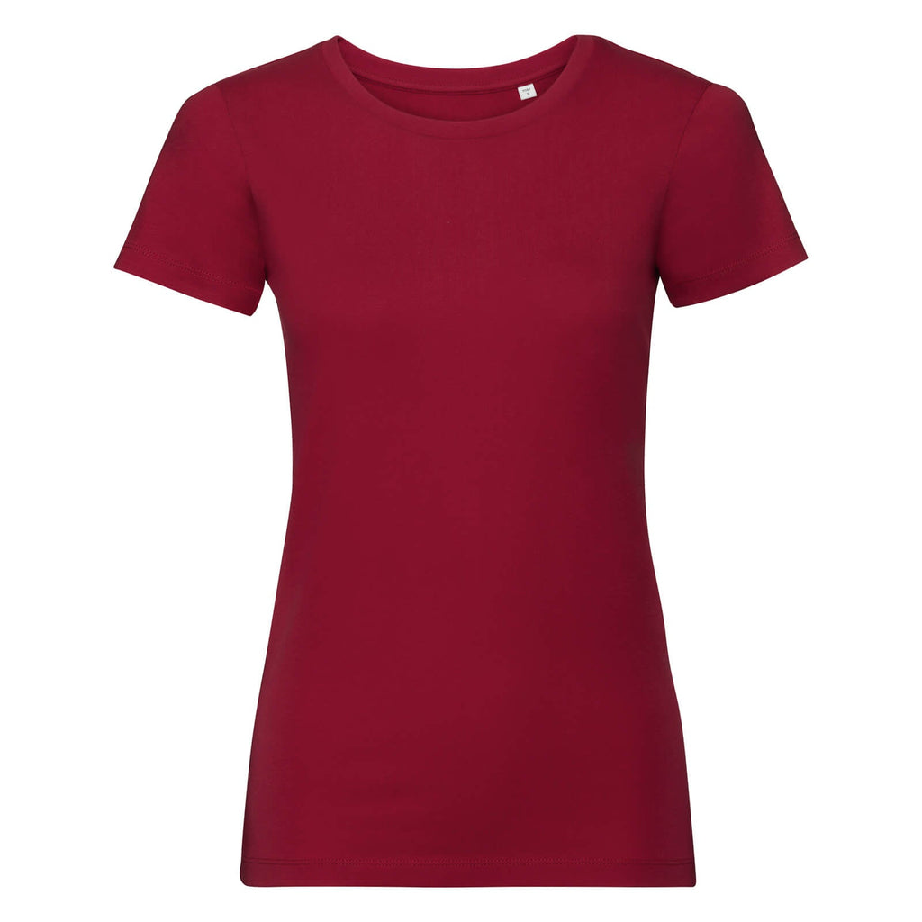 Russell Womens Pure Organic Tee - Clothing & Accessories/Clothing/Shirts & Tops
