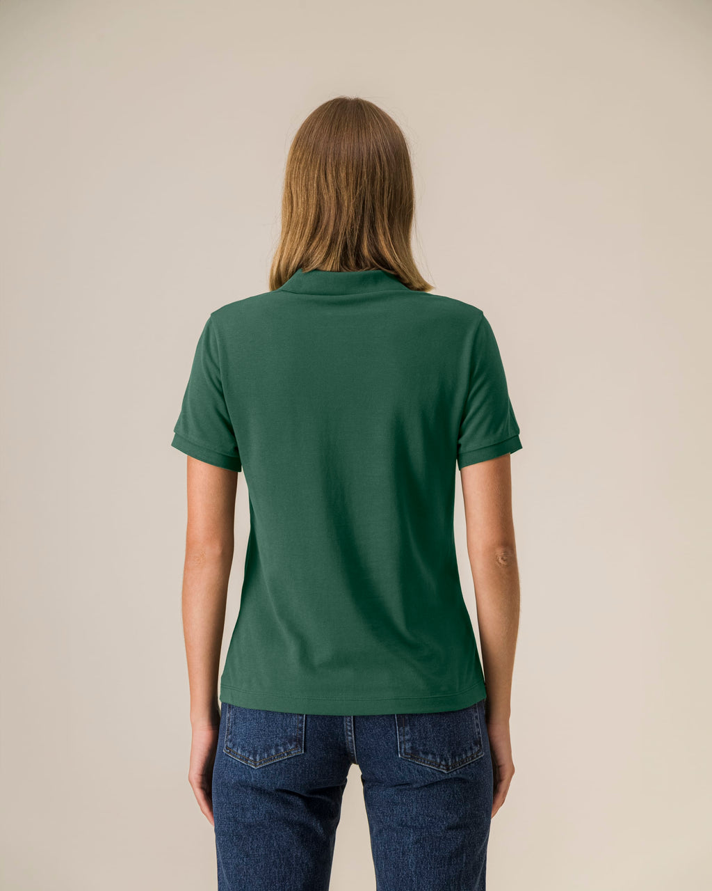 Organic Lightweight Polo Shirt: Womens -