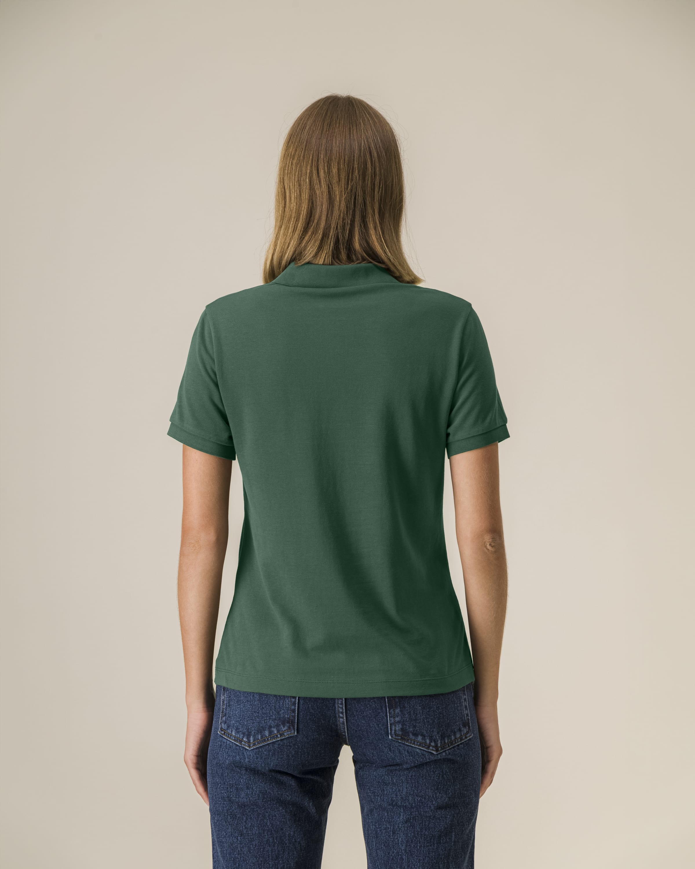 Organic Lightweight Polo Shirt: Womens -