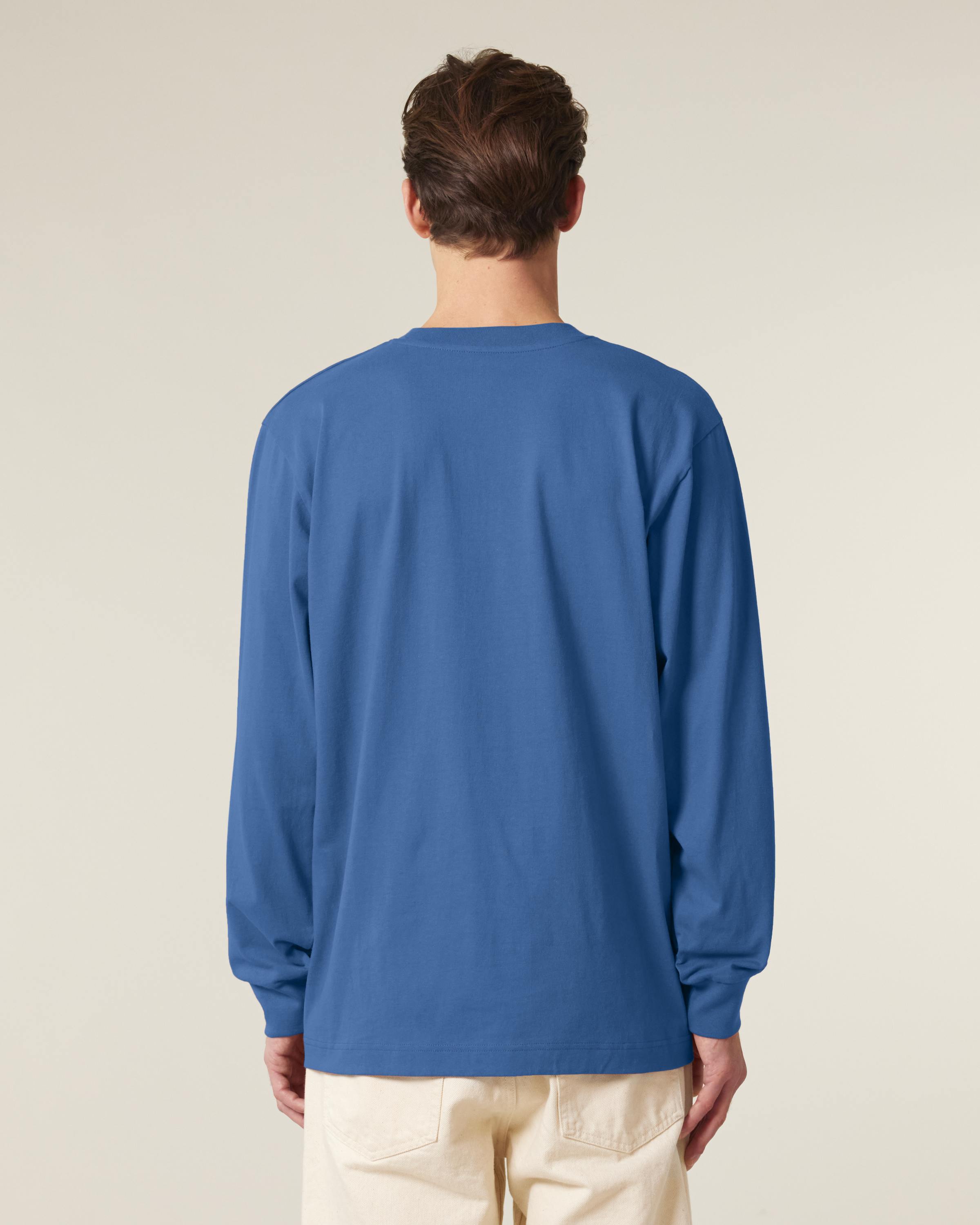 Organic Heavyweight Relaxed Long Sleeve T-shirt: Unisex -